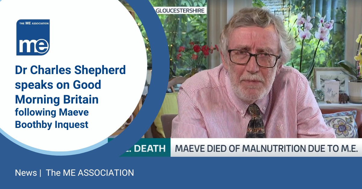 Dr Charles Shepherd speaks on Good Morning Britain