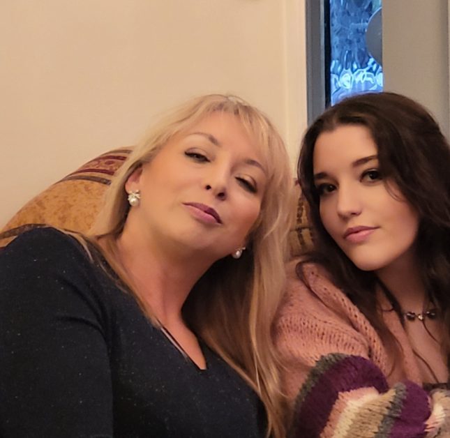 Mother Ursula Cock (left) and Elspeth Cadwallader (right)