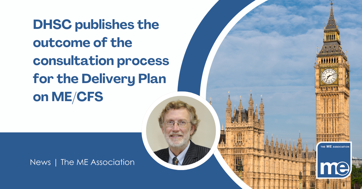 DHSC publishes the outcome of the consultation process for the DHSC Delivery Plan on MECFS