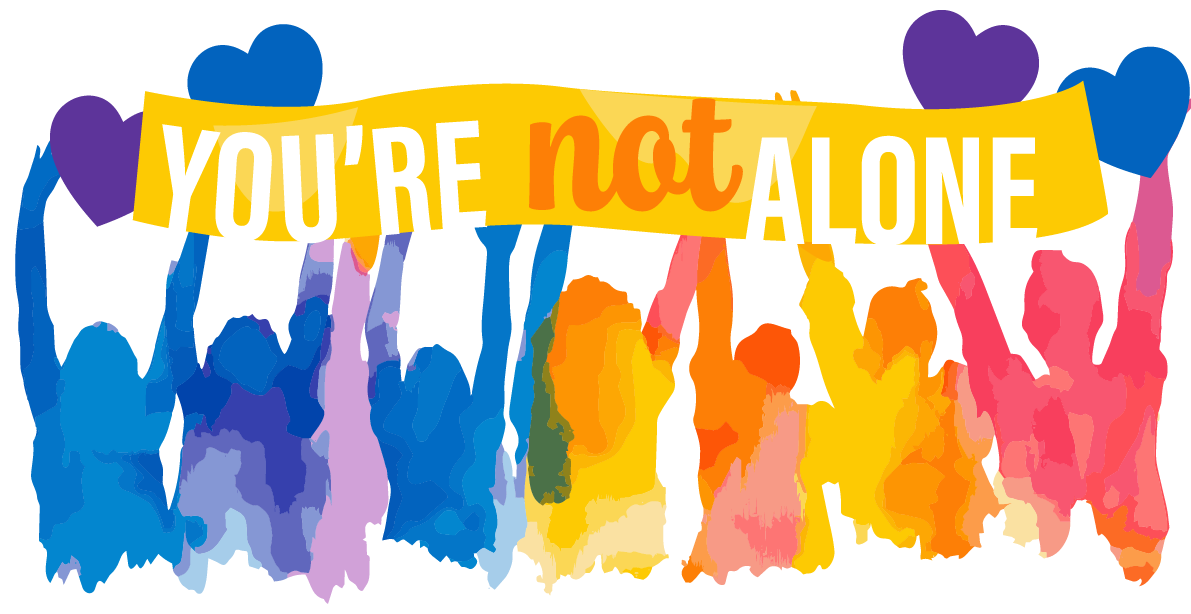 You're not along
