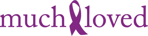 Much Loved logo with ribbon