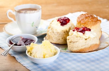 tea and scone
