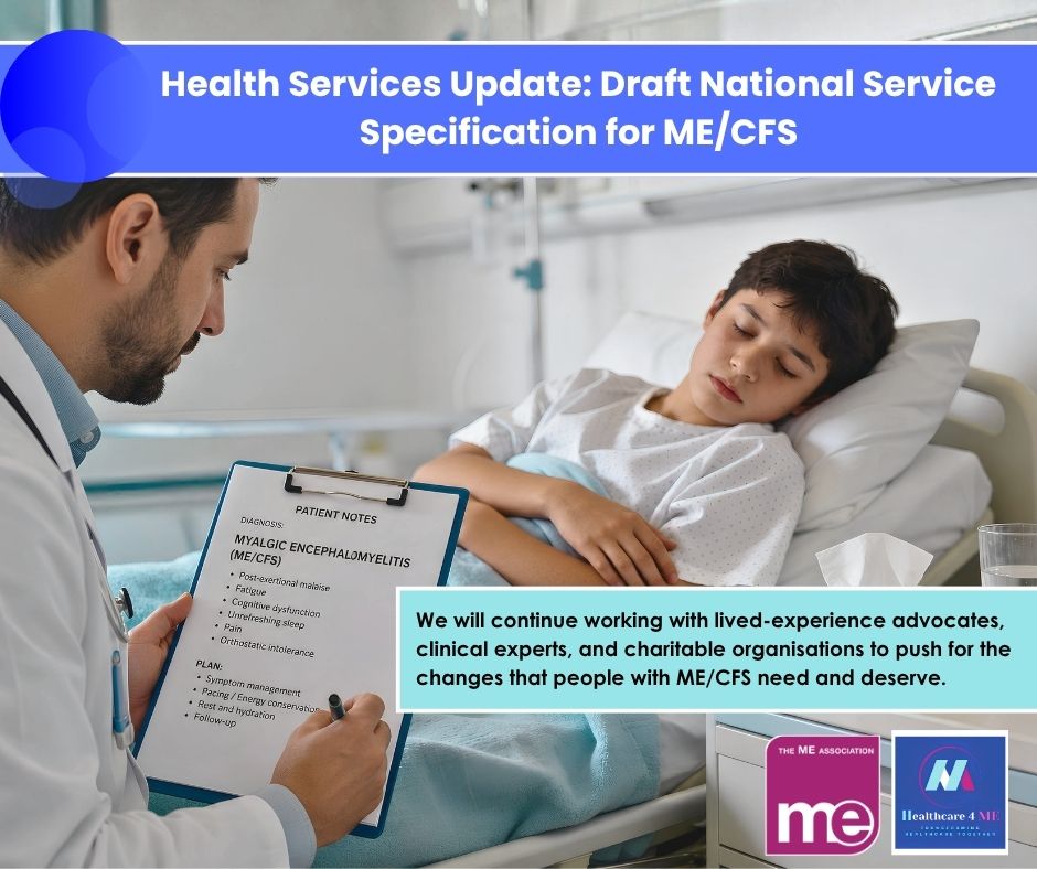 Health Services Update: Draft National Service Specification for ME/CFS ...
