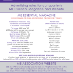 Advertising rates and sizes:Full page: £300 plus VAT
(£350 plus VAT to secure back cover)
Half page: £180 plus VAT
Quarter page: £95 plus VAT
Eighth page: £55 plus VAT
Small ads: £35 plus VATADVERT SIZES
(Width followed by depth)
Full page:
210mm x 297mm
plus 3mm bleed on all sides
Half page horizontal:
186mm x 130mm
Half page vertical:
85mm x 270mm
Quarter page:
85mm x 130mm
Eighth page:
85mm x 60mm
Small ads:
Text only: Maximum 40 words