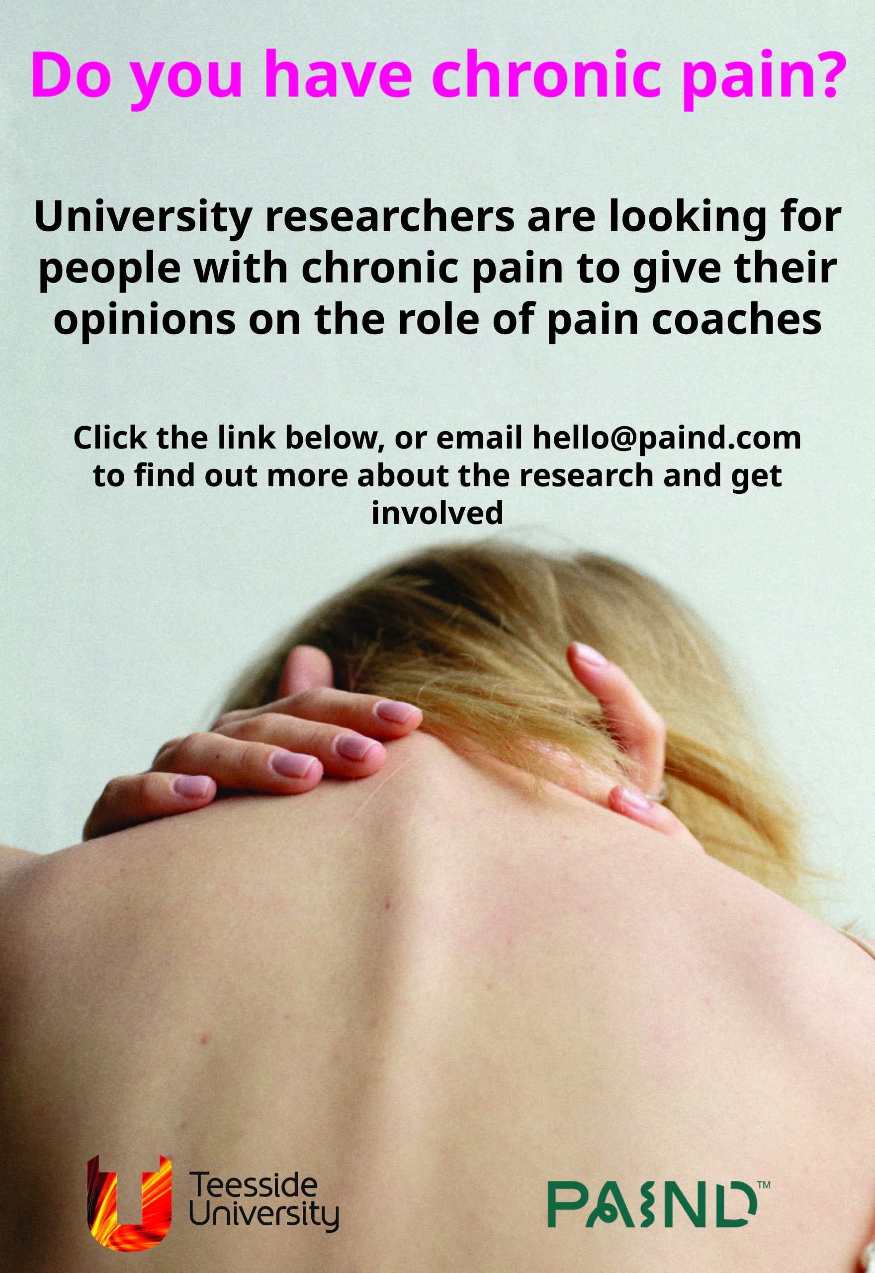 Research at Teesside University -The role of a pain coach: Call for ...