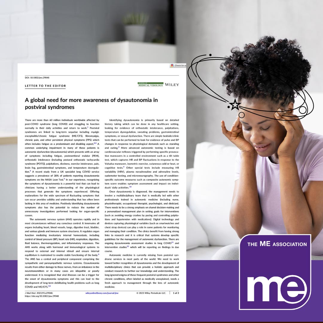 Cover of leaflet on Autonomic Dysfunction