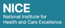 NICE logo with tagline: National Institute for Health and Care Excellence