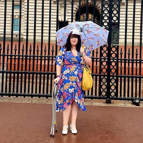 Chantelle at Buckingham Palace