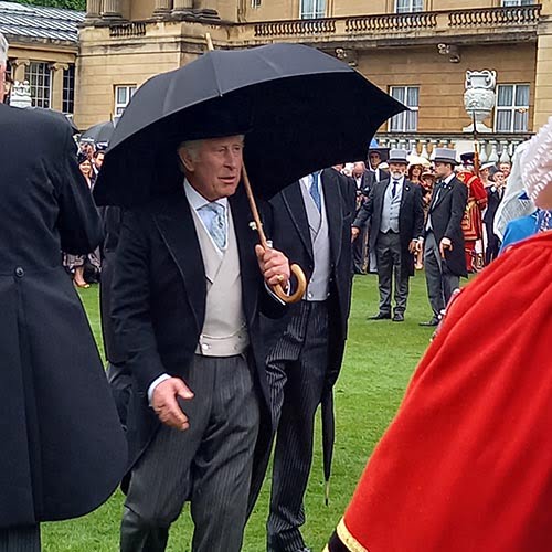 Prince Charles at Buckingham Palace