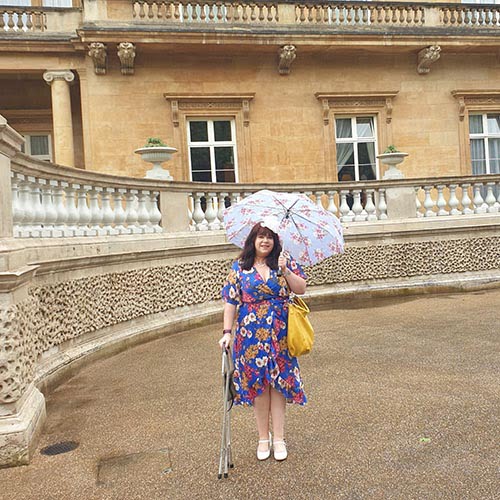 Chantelle at Buckingham Palace