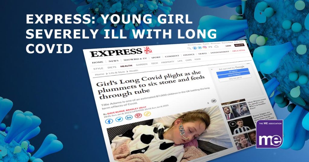Express: Young girl ill with Long Covid after 2 years