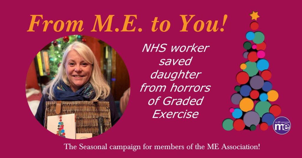 From me to you: NHS worker saves daughter from graded exercise