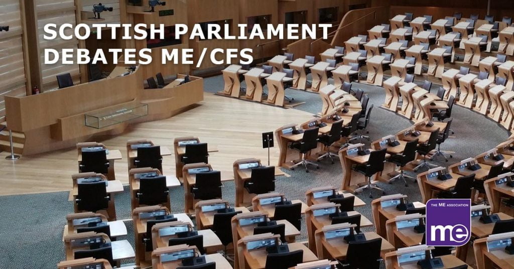 Scotland Parliament debates ME CFS