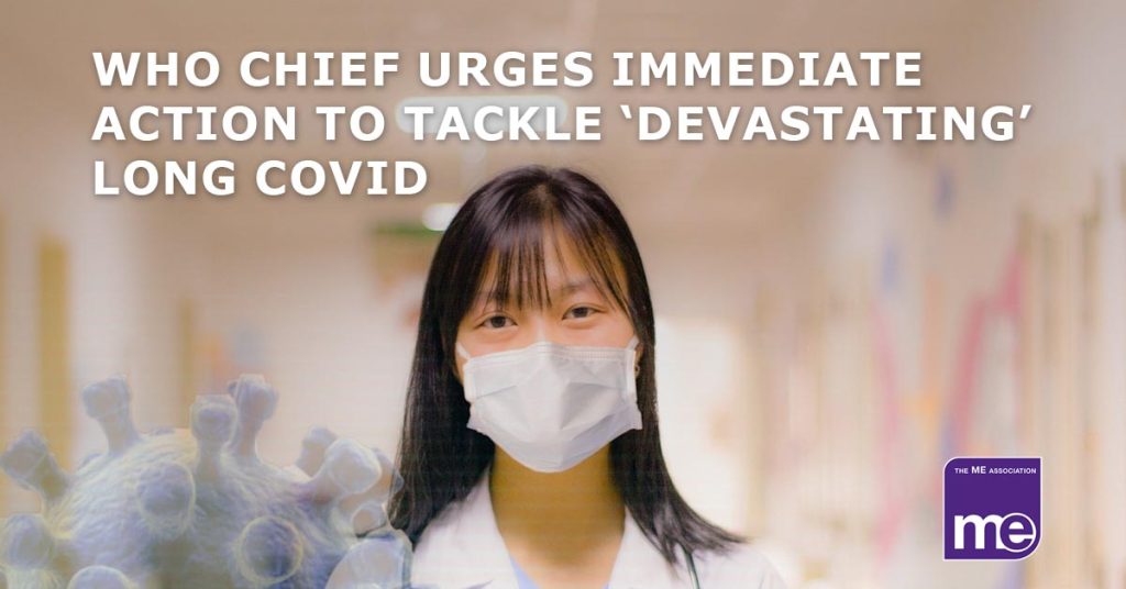 WHO chief urges action on long covid