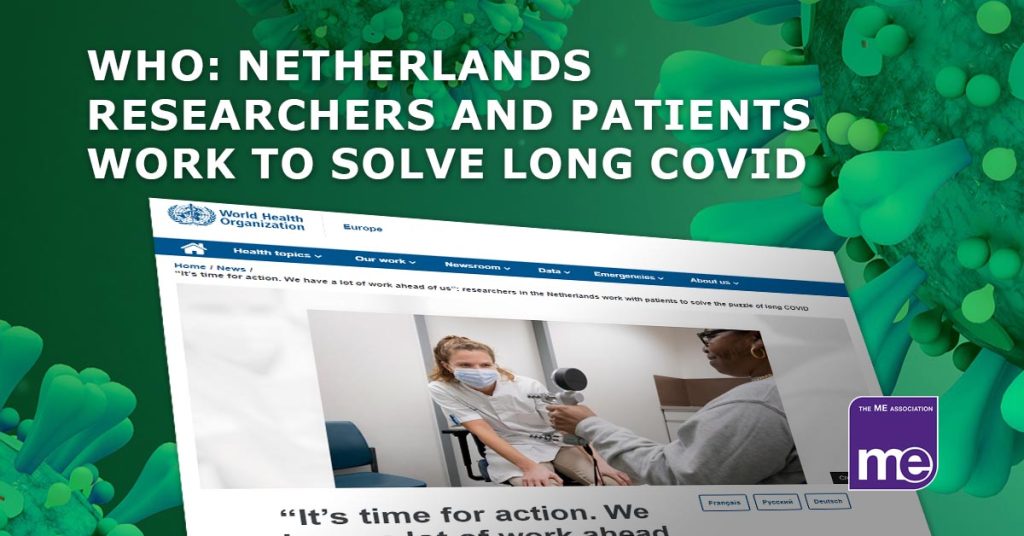 WHO report on Netherlands Long Covid research